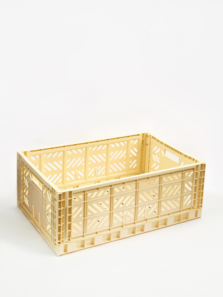 HAY Hay Colour Crate Large - Light Yellow - Other