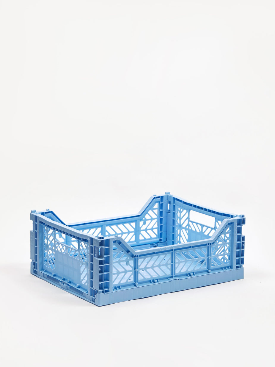 HAY Hay Colour Crate Medium - Light Blue - Medium - Other