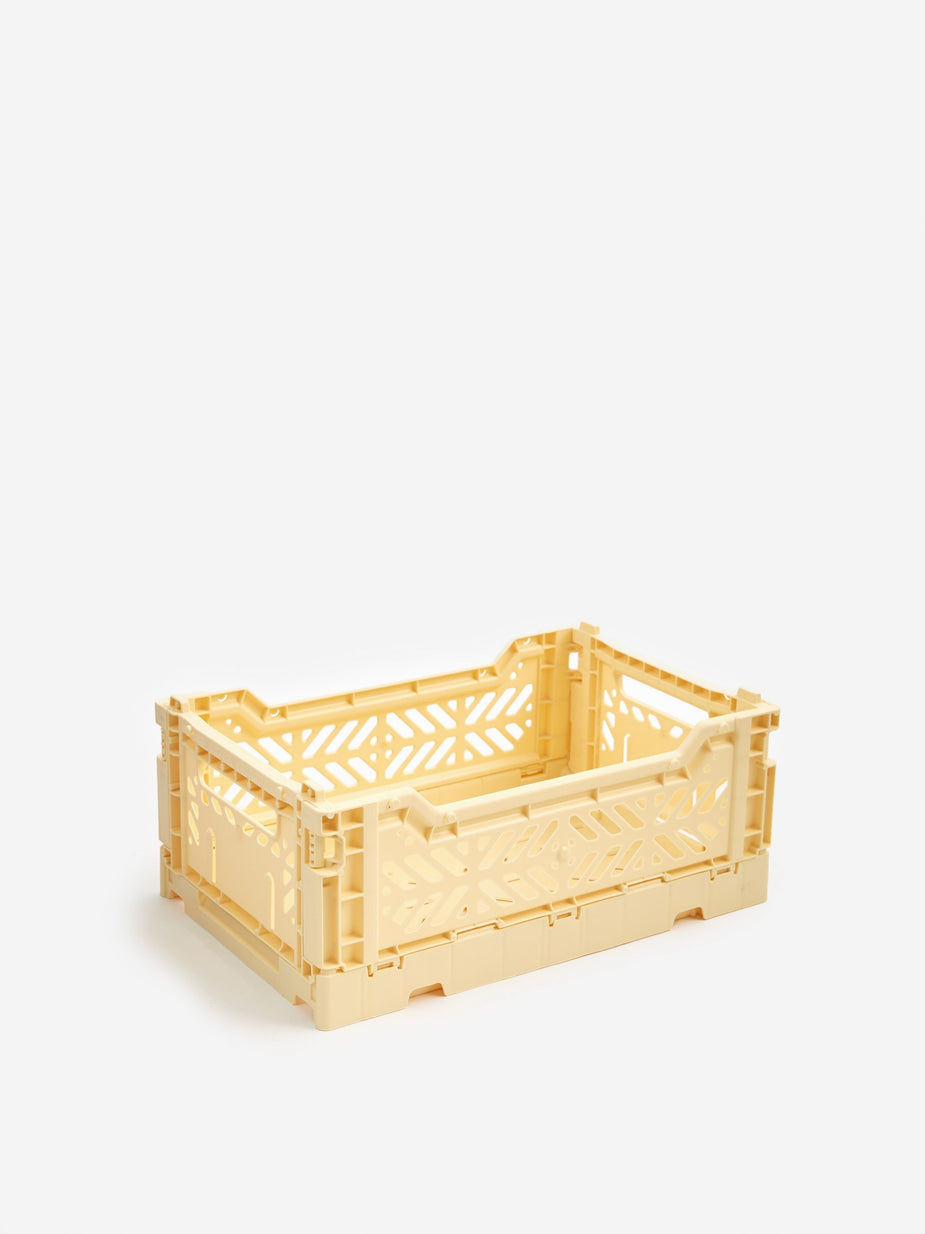 HAY Hay Colour Crate Small - Light Yellow - Other
