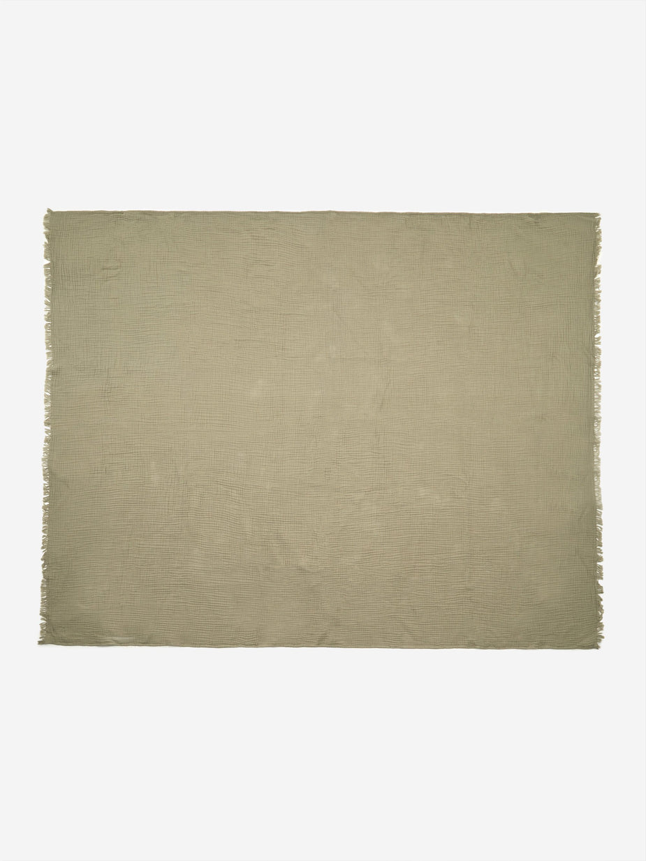 HAY Hay Crinkle Throw 150x210cm - Grey - Silver