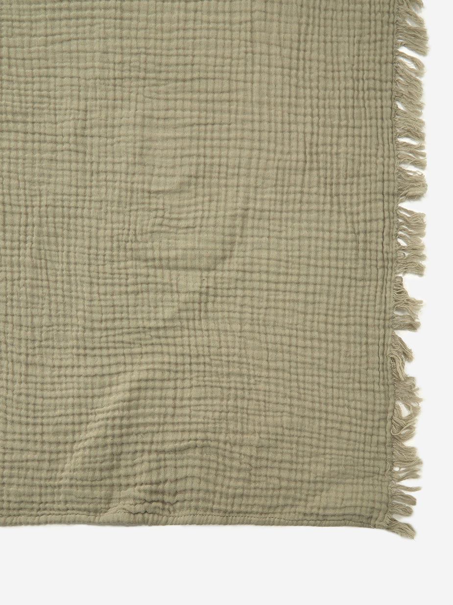 HAY Hay Crinkle Throw 150x210cm - Grey - Silver