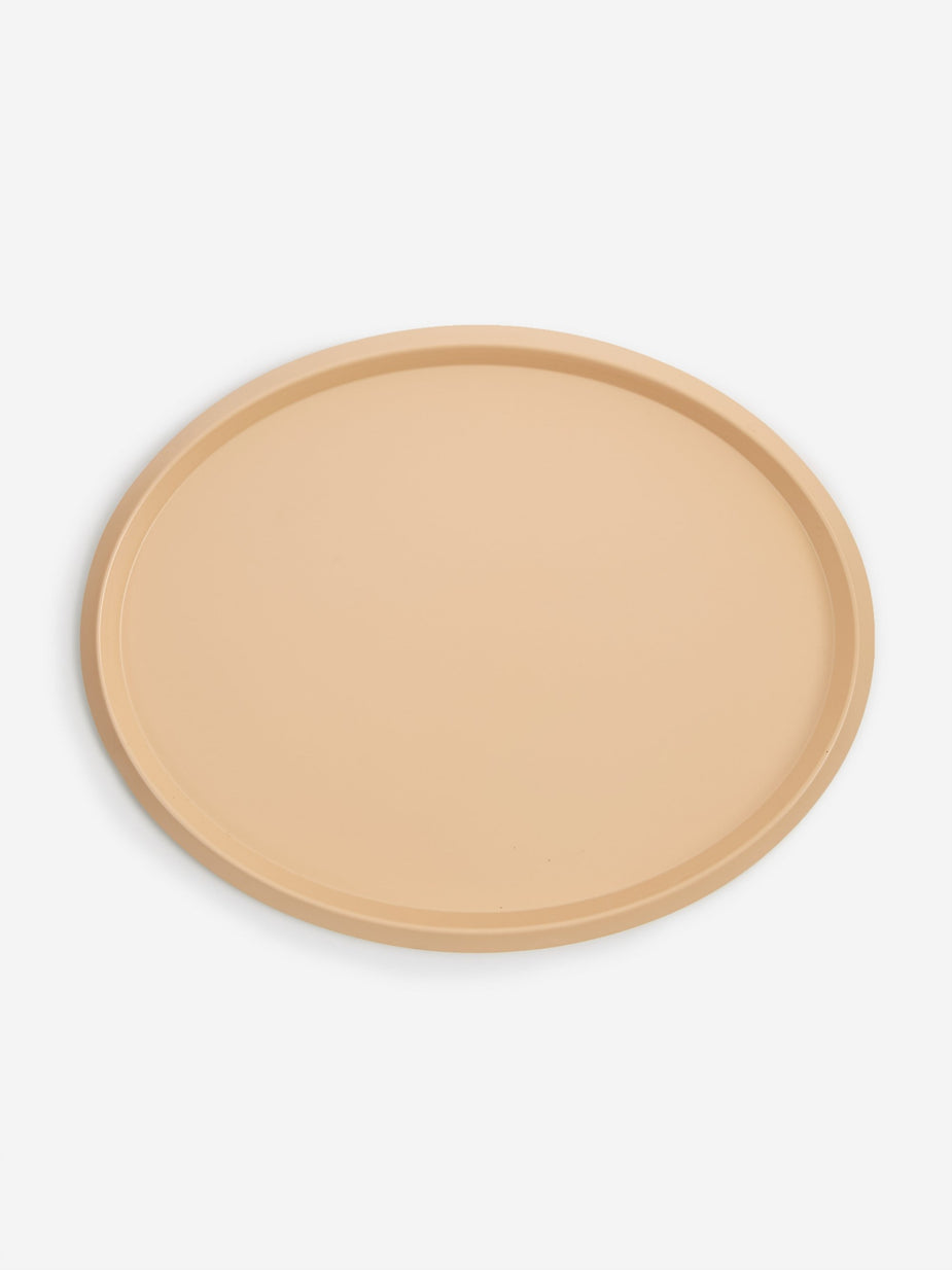 HAY HAY Ellipse Tray M - Beige - Neutrals