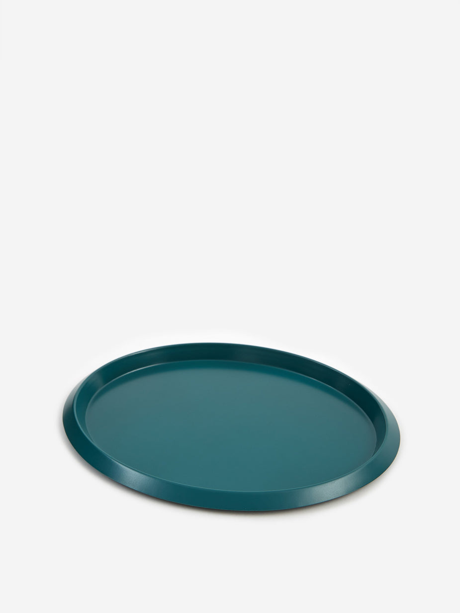 HAY HAY Ellipse Tray S - Dark Green - Green