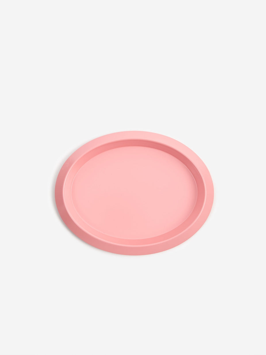 HAY HAY Ellipse Tray XS - Pink - Pink