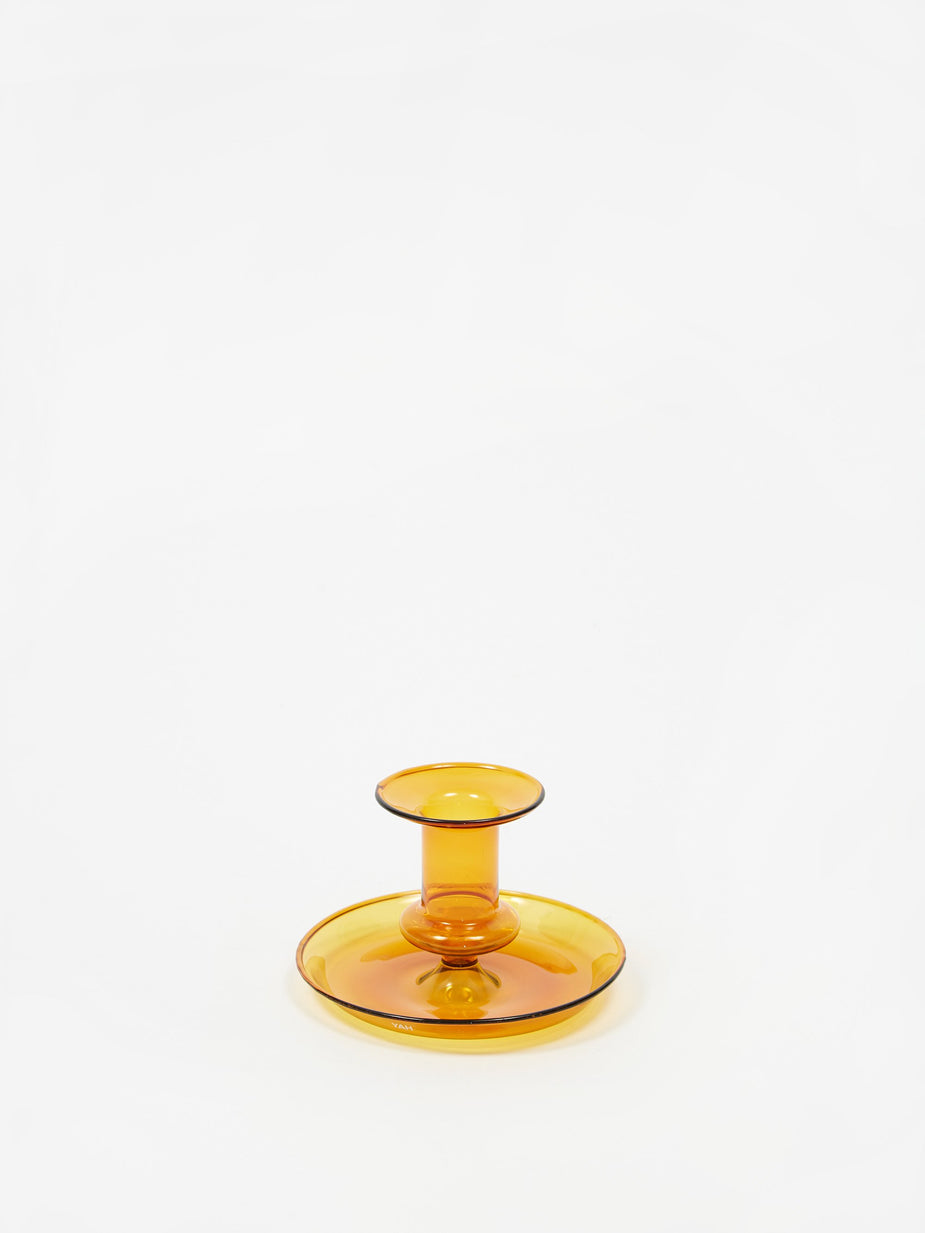 HAY Hay Flare Candle Holder - Amber - Other