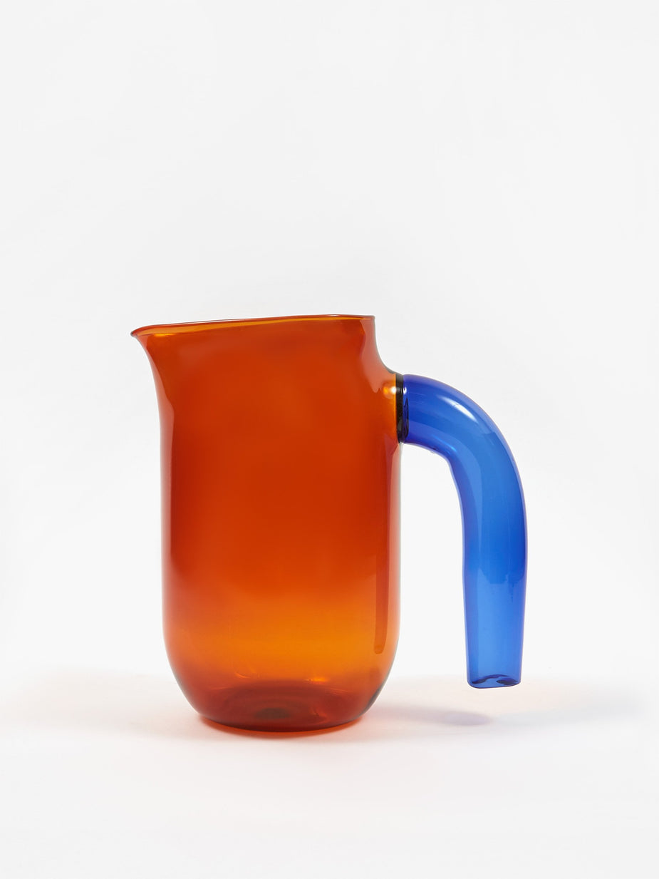 HAY Hay Glass Jug Small - Amber - Yellow
