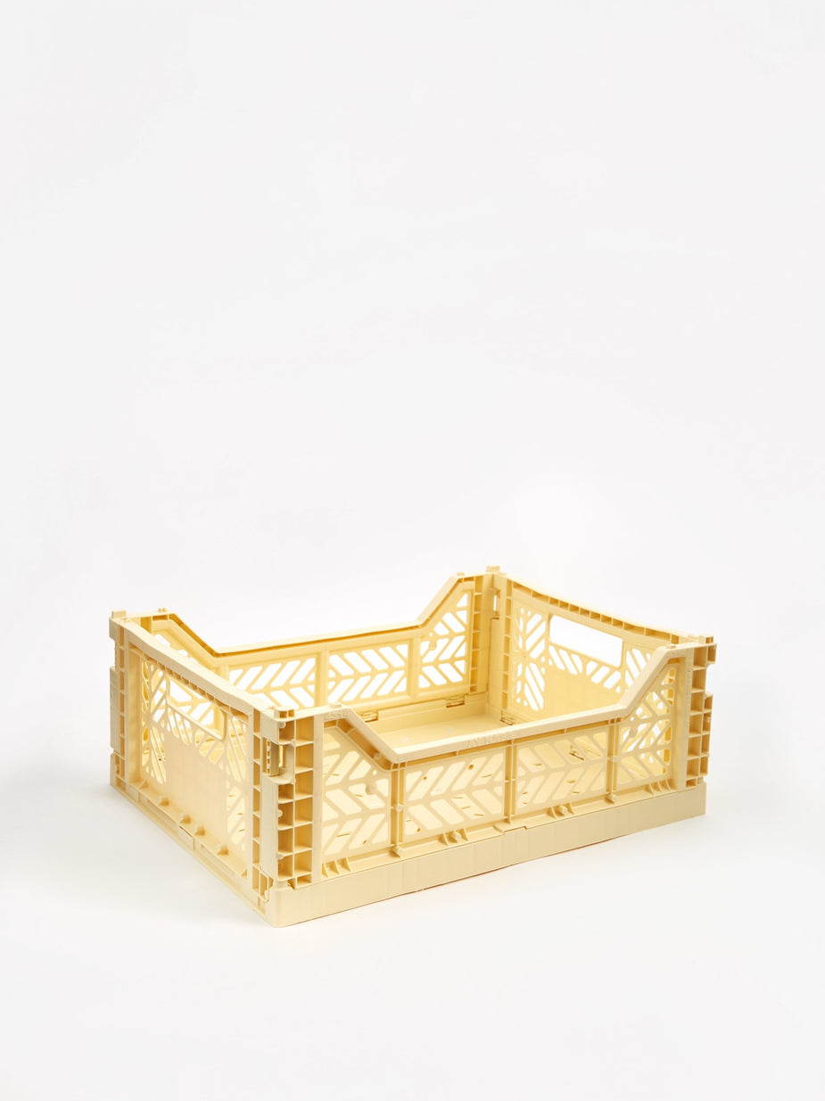 HAY Hay Colour Crate Medium - Light Yellow - Other