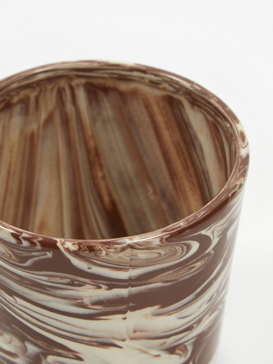 HAY HAY Marbled Cup - Brown - Other