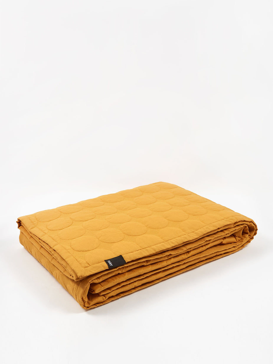 HAY HAY Mega Dot Quilt - Mustard - Yellow