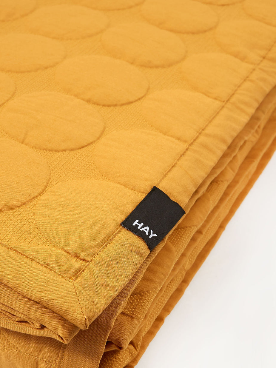 HAY HAY Mega Dot Quilt - Mustard - Yellow