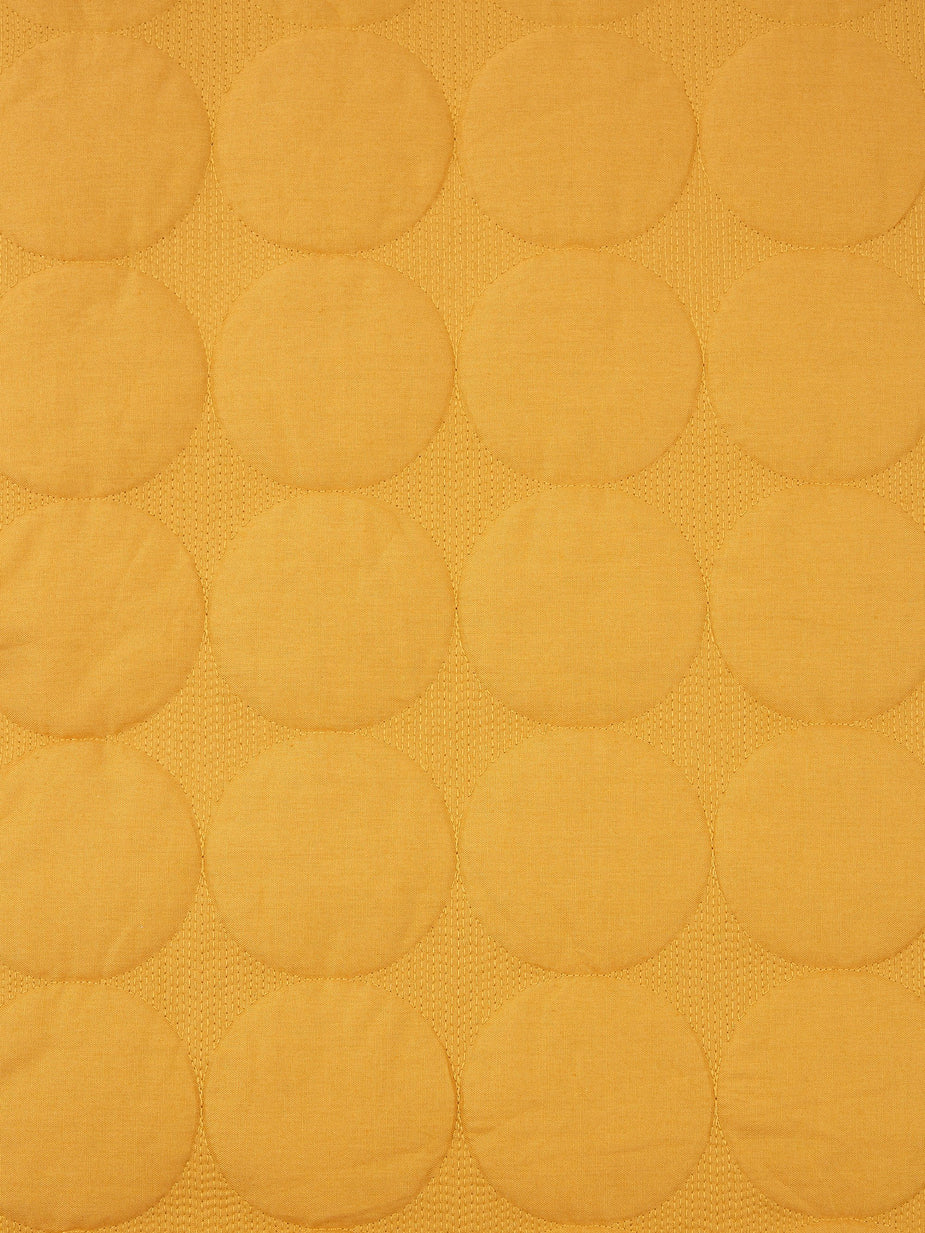 HAY HAY Mega Dot Quilt - Mustard - Yellow