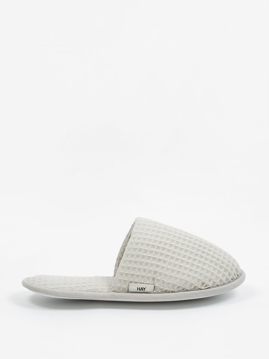 HAY HAY Waffle Slipper - Grey - Grey