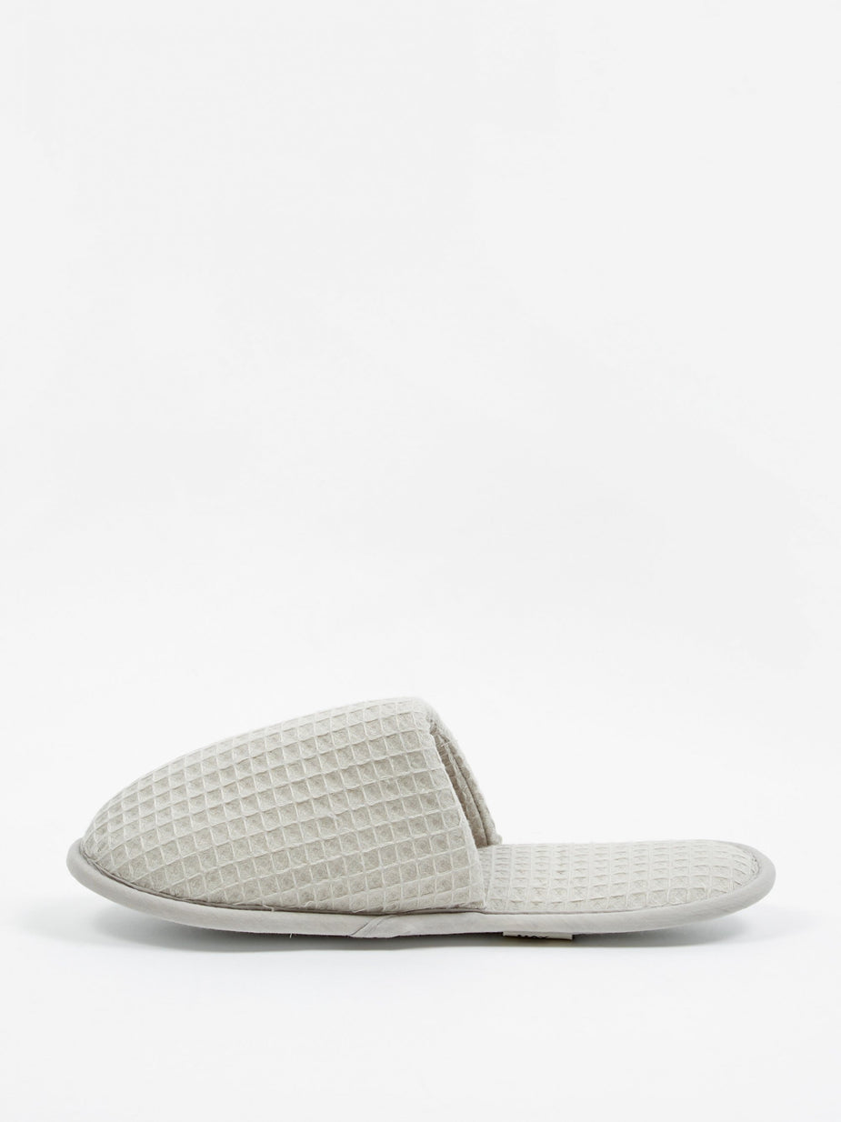 HAY HAY Waffle Slipper - Grey - Grey