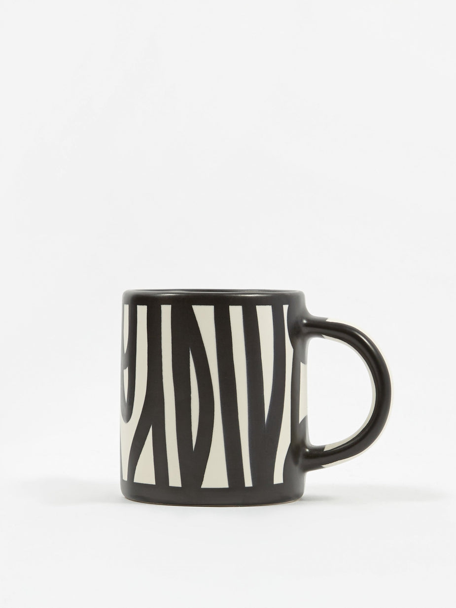 HAY Hay Wood Mug - White - White