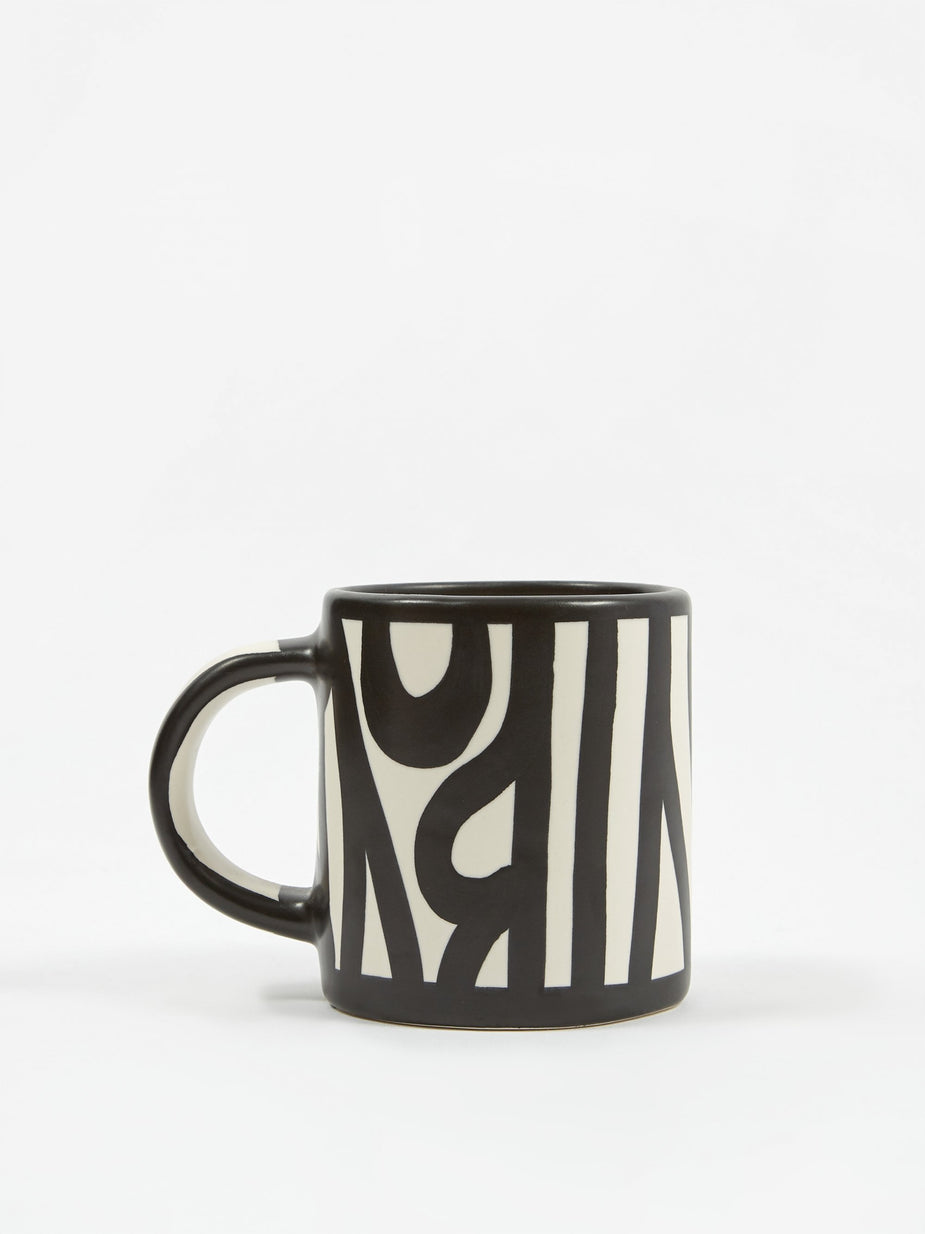 HAY Hay Wood Mug - White - White