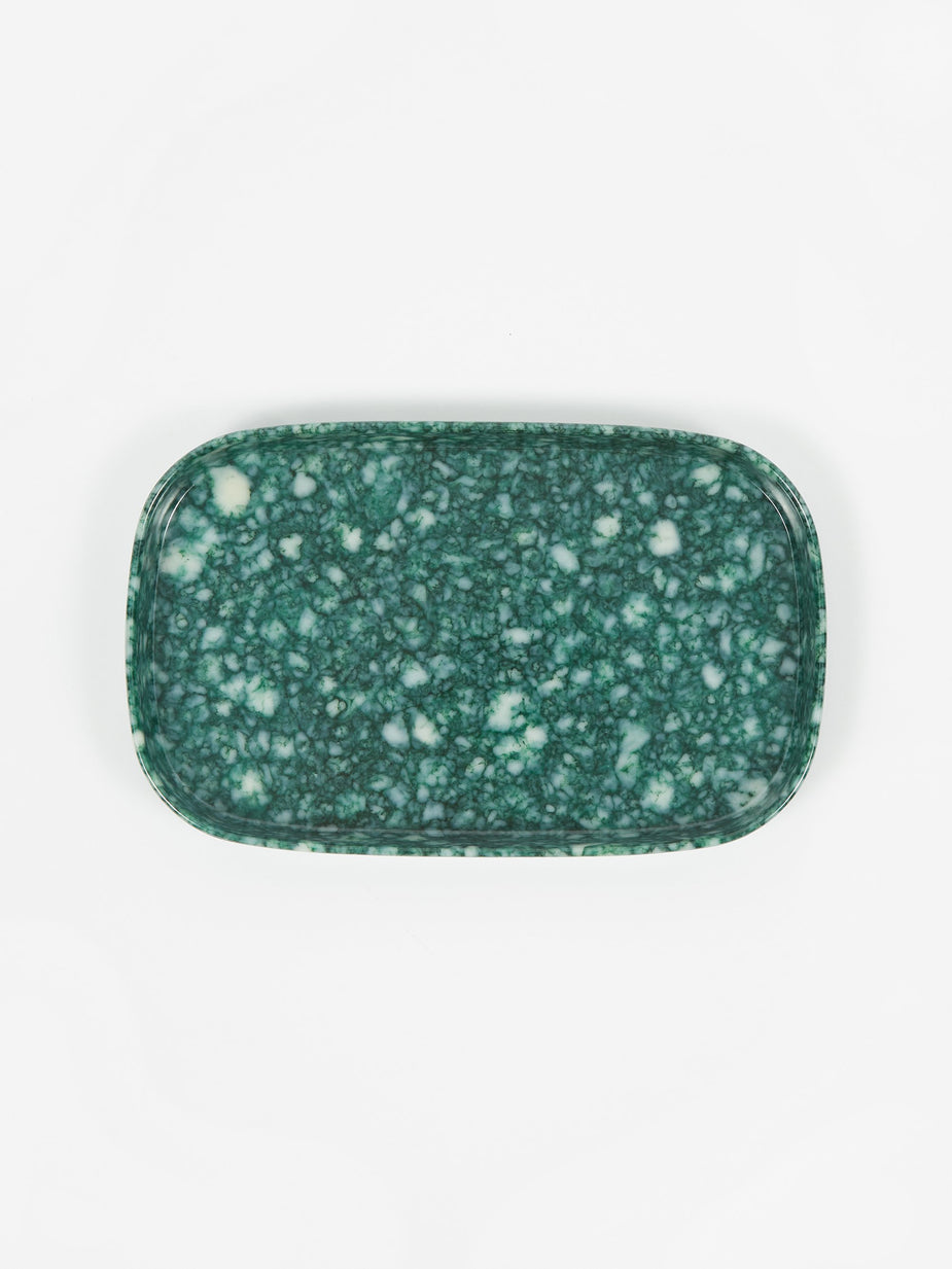 HAY HAY Fleck Tray - Marbled Green - Other