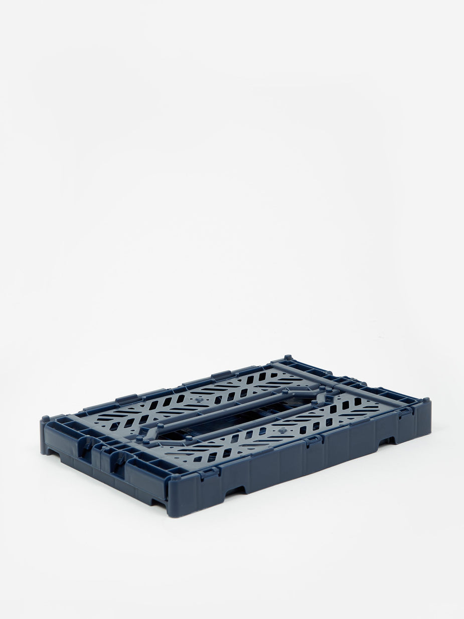 HAY Hay Colour Crate Small - Navy - Blue