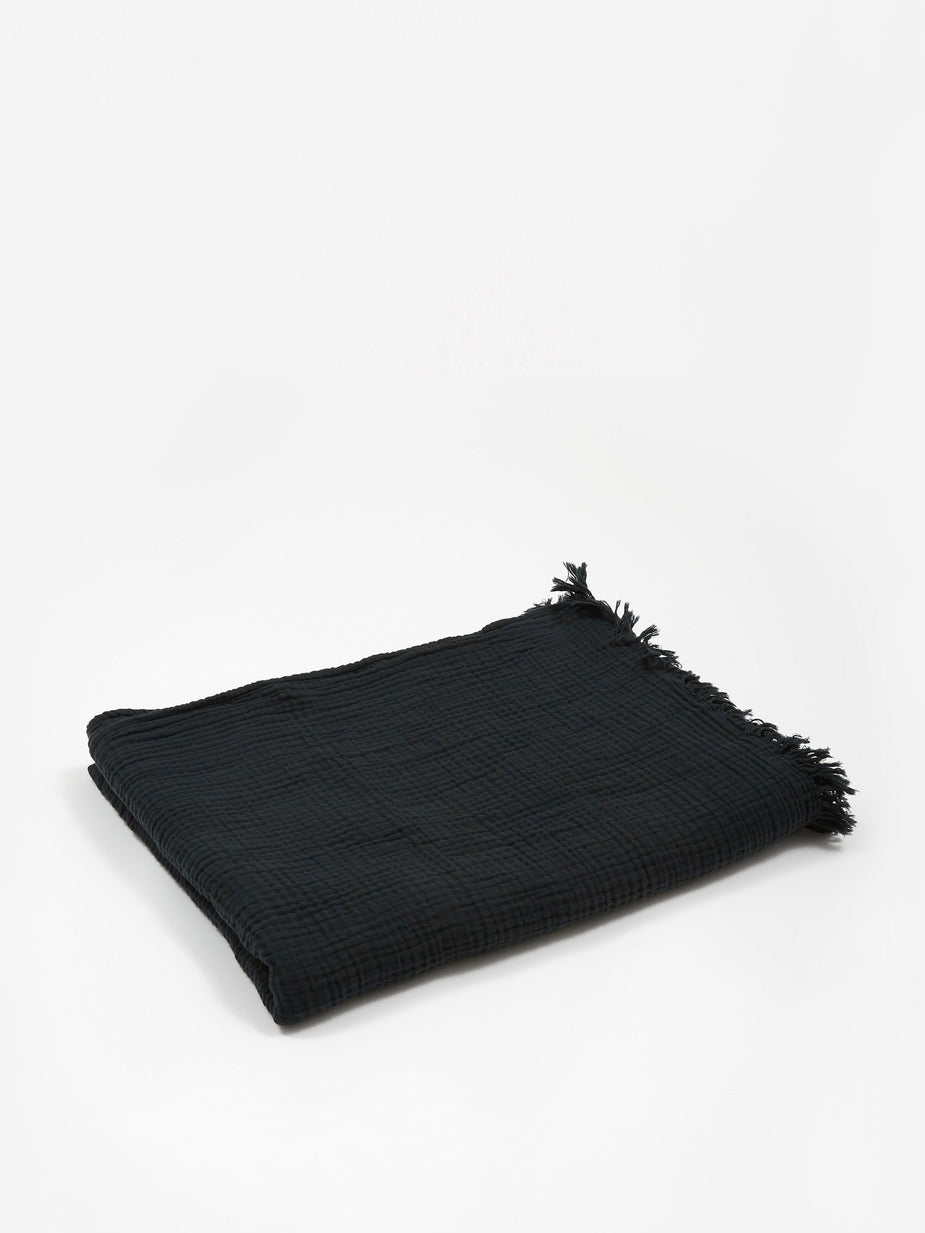 HAY Hay Crinkle Throw 150x210cm - Anthracite - Grey