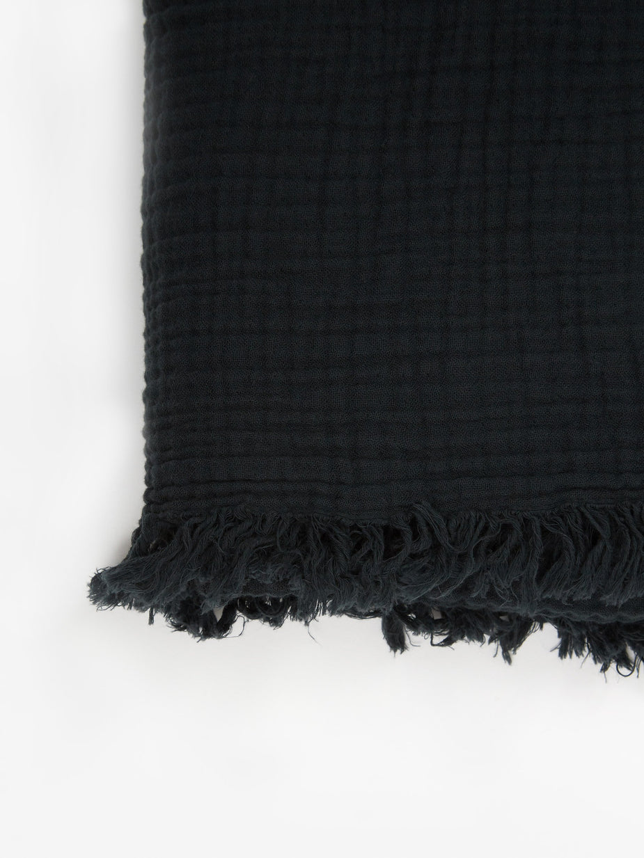 HAY Hay Crinkle Throw 150x210cm - Anthracite - Grey
