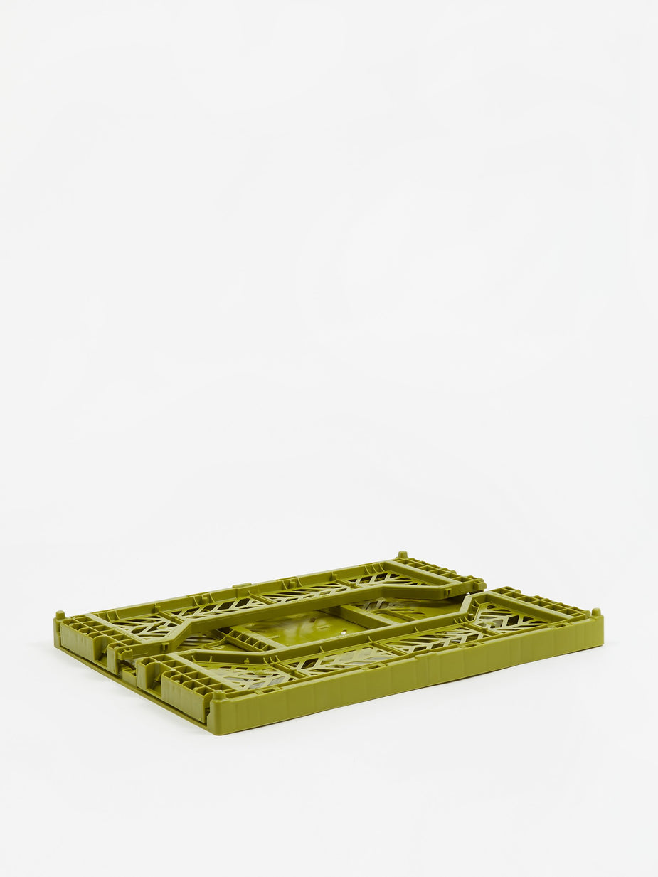 HAY Hay Colour Crate Medium - Olive - Green