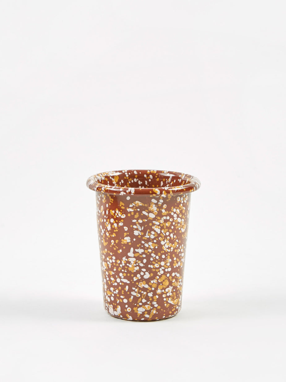 HAY HAY Enamel Sprinkle Cup - Brown - Other