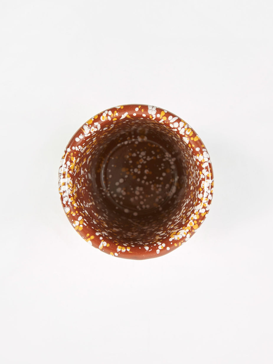 HAY HAY Enamel Sprinkle Cup - Brown - Other
