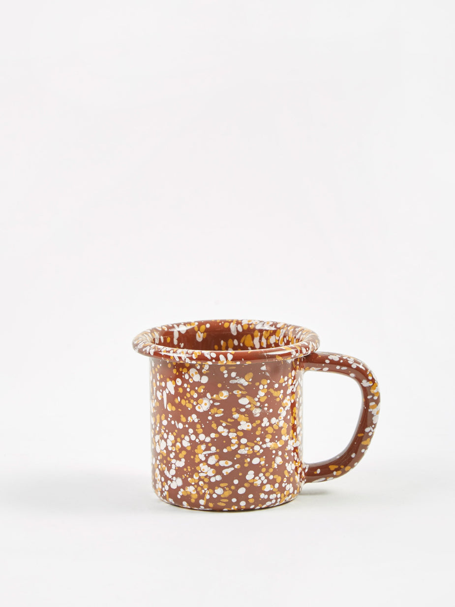 HAY HAY Enamel Sprinkle Mug - Brown - Other