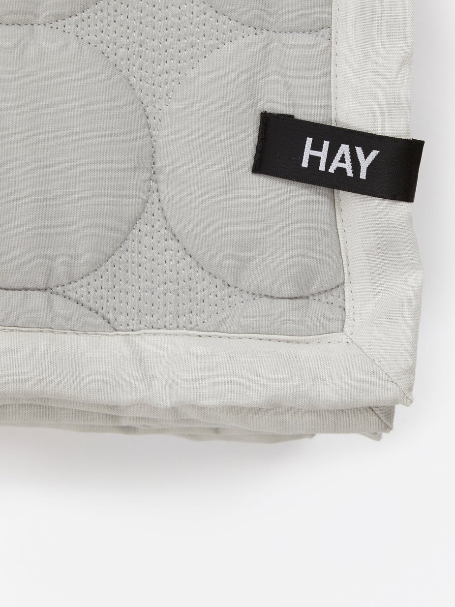 HAY Hay Mega Dot Quilt - Light Grey - Other