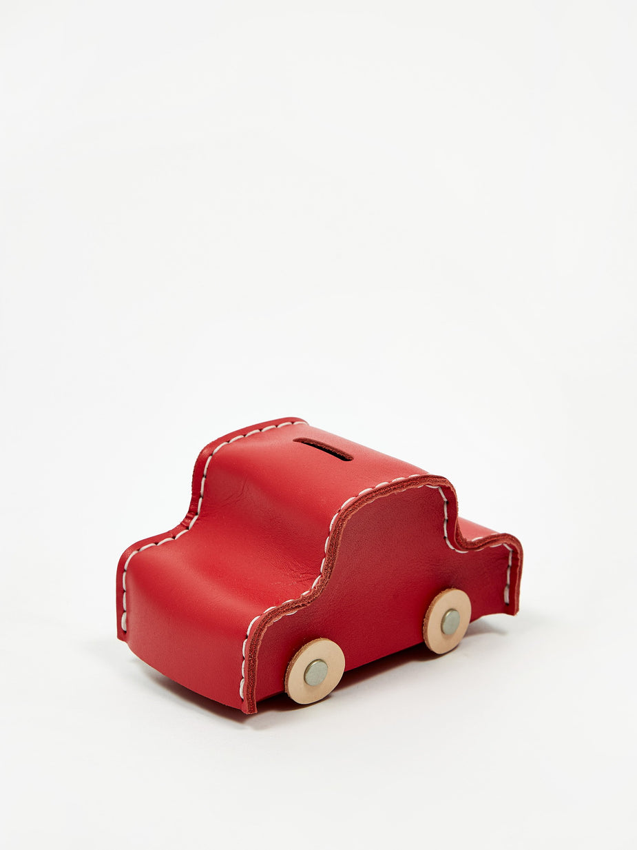 Hender Scheme Hender Scheme Car Coin Bank - Red - Red