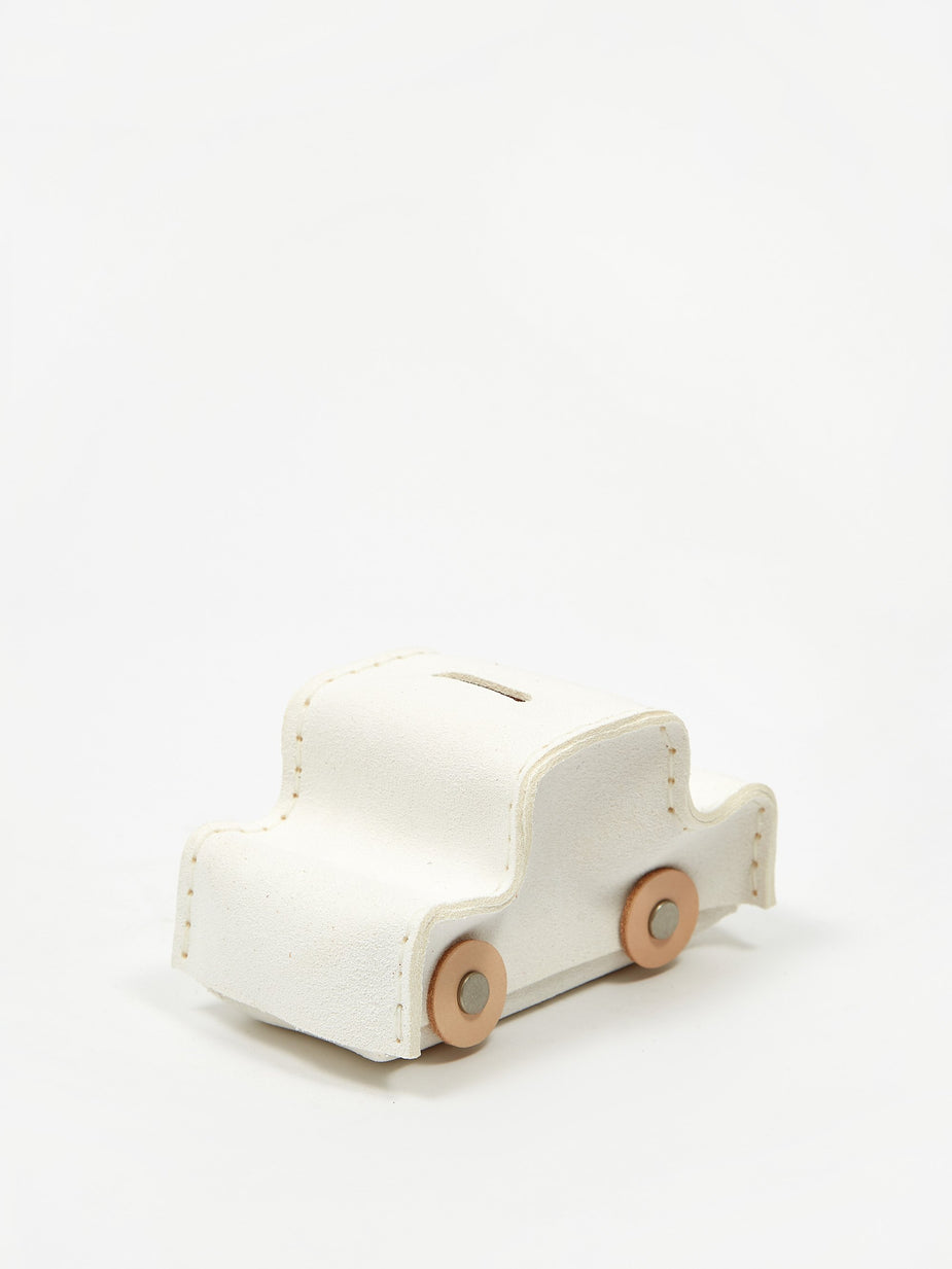 Hender Scheme Hender Scheme Car Coin Bank - White - White