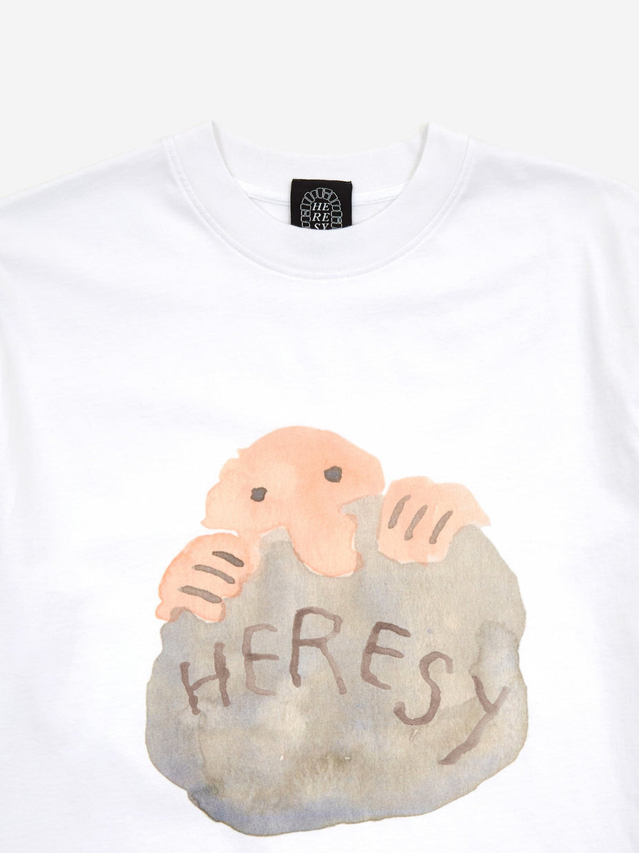 Heresy Heresy Rock Peasant Shortsleeve T-Shirt - White - White