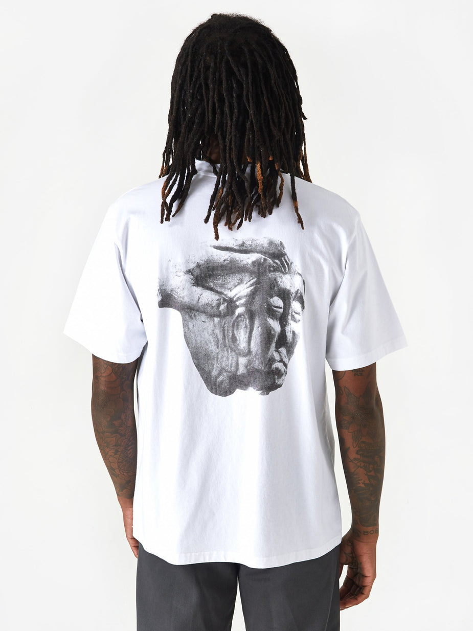 Heresy Heresy Stone Head Shortsleeve T-Shirt - White - White