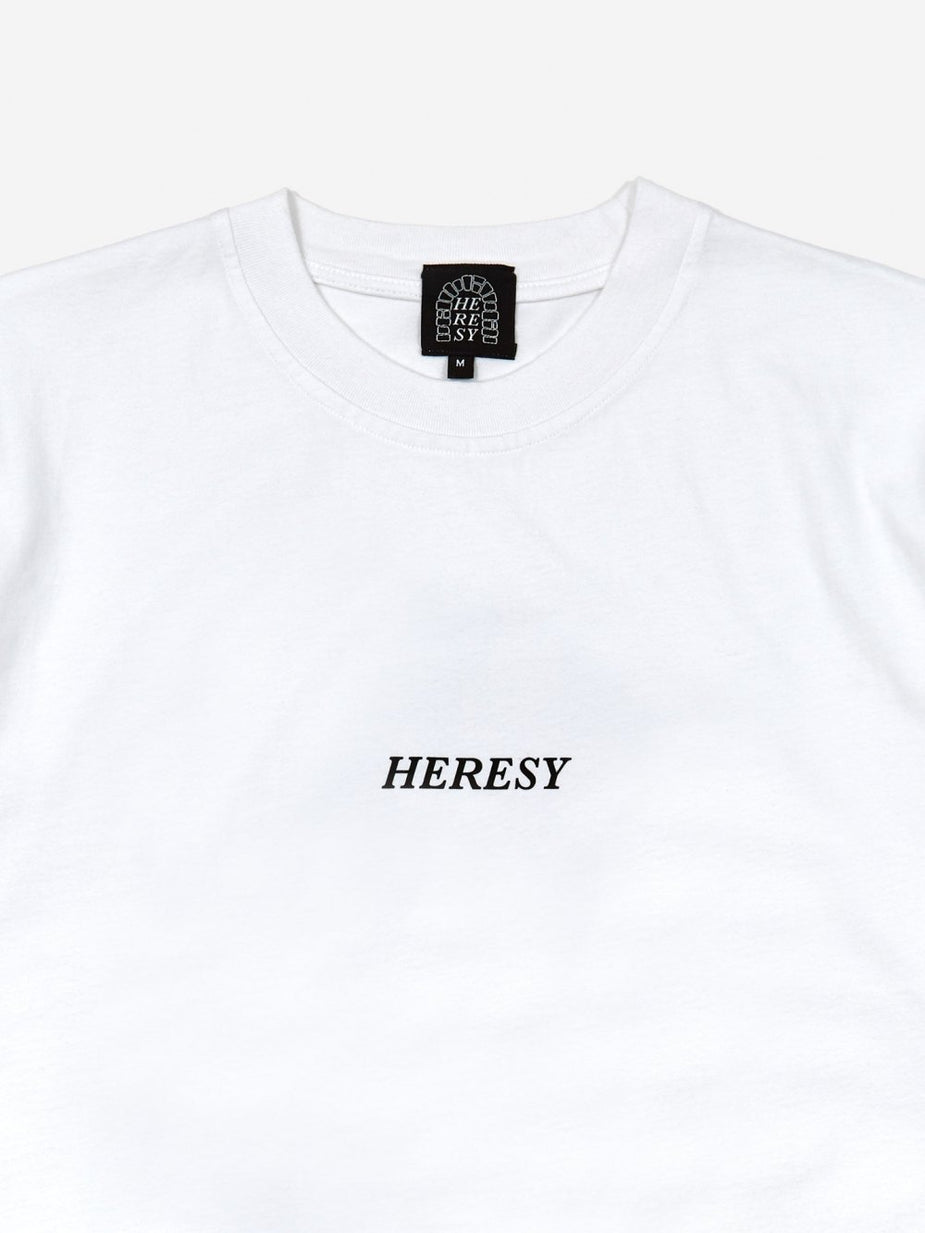 Heresy Heresy Stone Head Shortsleeve T-Shirt - White - White