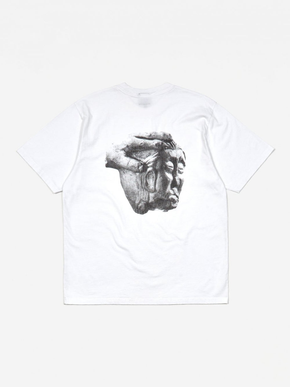 Heresy Heresy Stone Head Shortsleeve T-Shirt - White - White