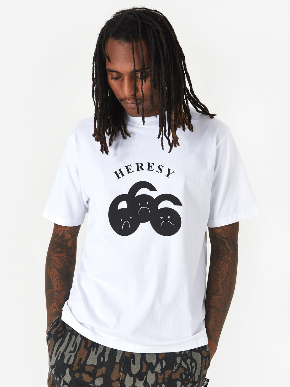 Heresy Heresy Tibet Shortsleeve T-Shirt - White - White