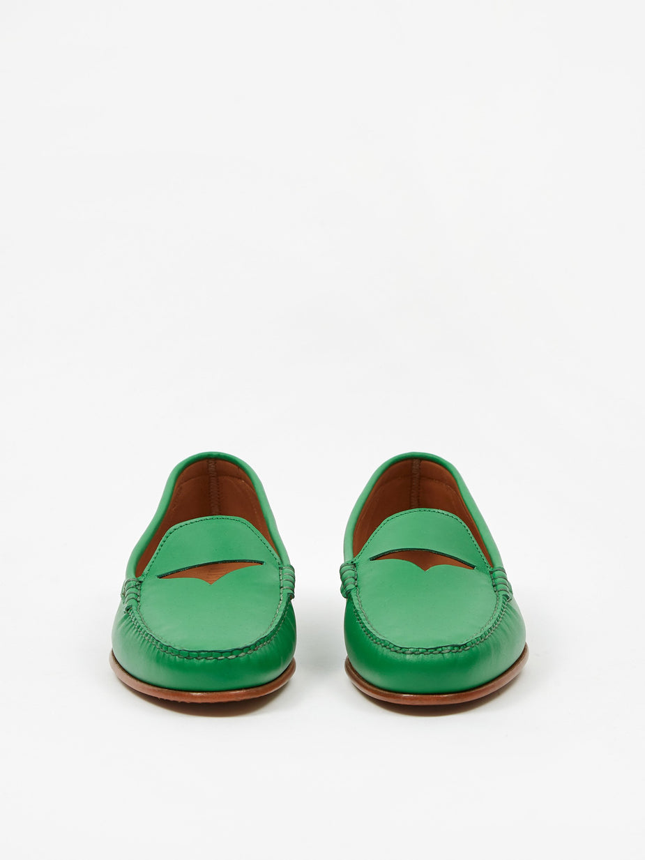 Hereu Hereu Arbella Loafer - Green - Green