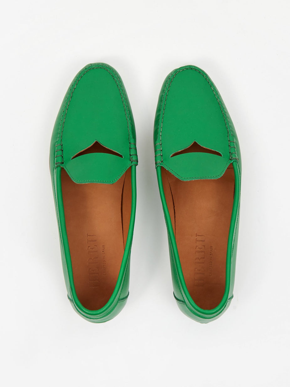 Hereu Hereu Arbella Loafer - Green - Green