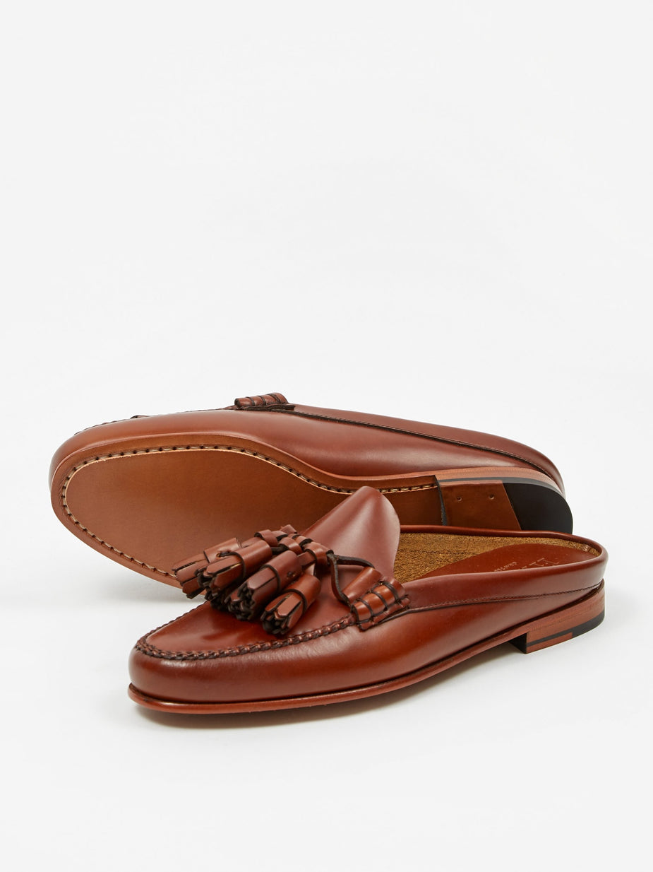 Hereu Hereu Bolardo Slip On Loafer - Tan - Orange