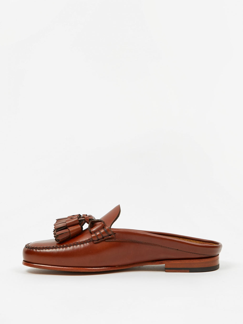 Hereu Hereu Bolardo Slip On Loafer - Tan - Orange