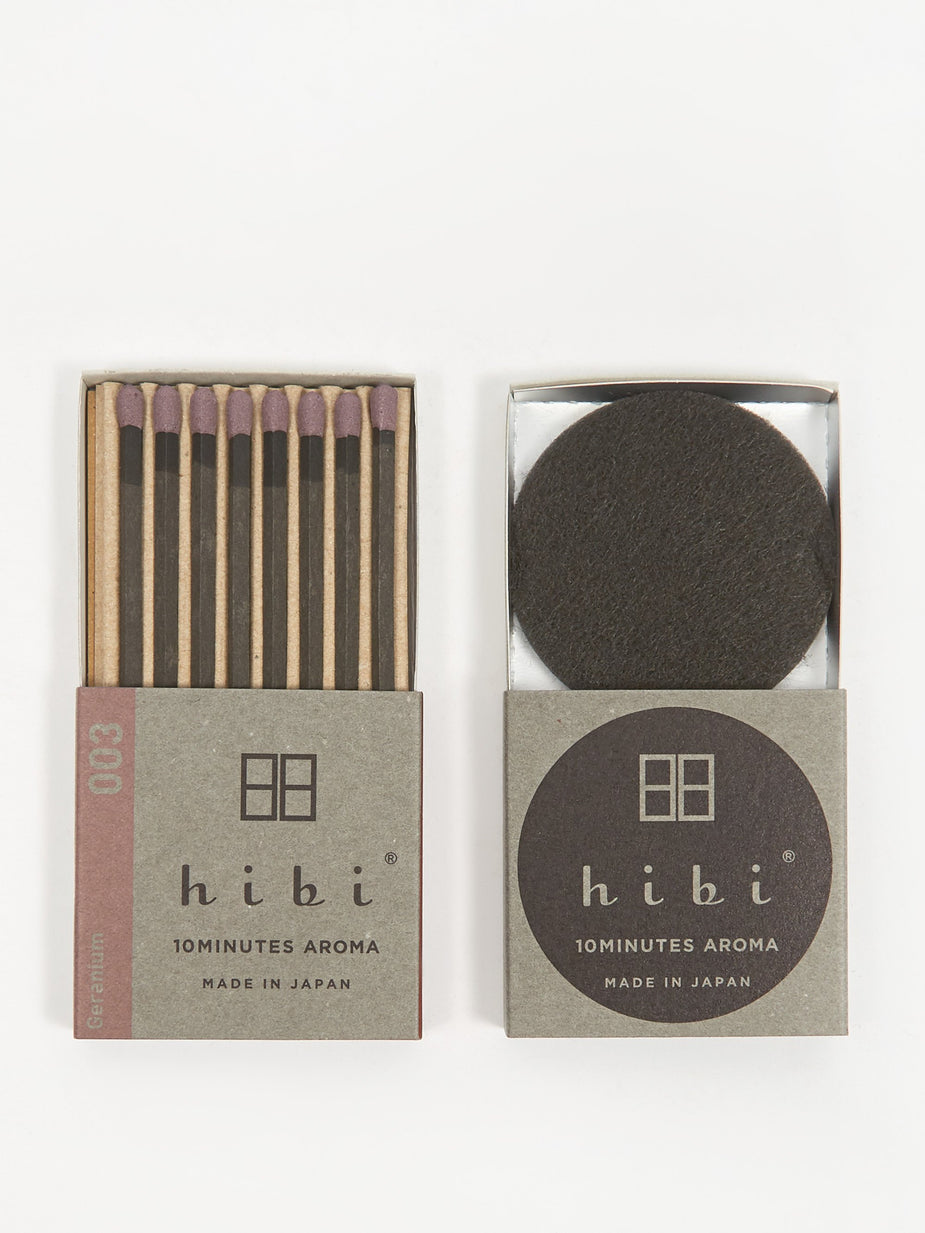 Hibi Hibi Incense Match Sticks - Geranium - Other