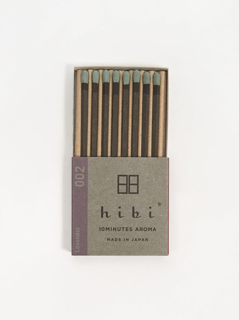 Hibi Hibi Incense Match Sticks - Lavender - Other