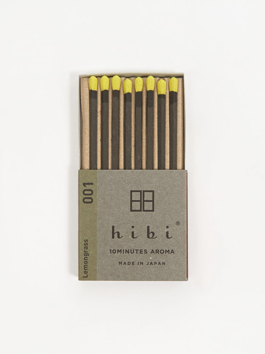 Hibi Hibi Incense Match Sticks - Lemongrass - Other