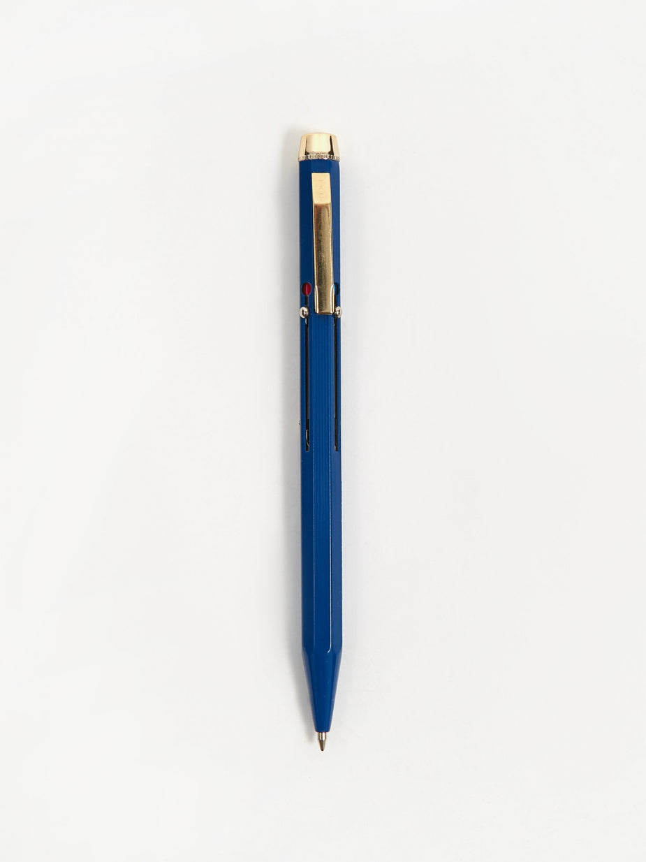 Hightide | Penco Hightide 4 Colour Ballpoint Pen - Blue - Blue