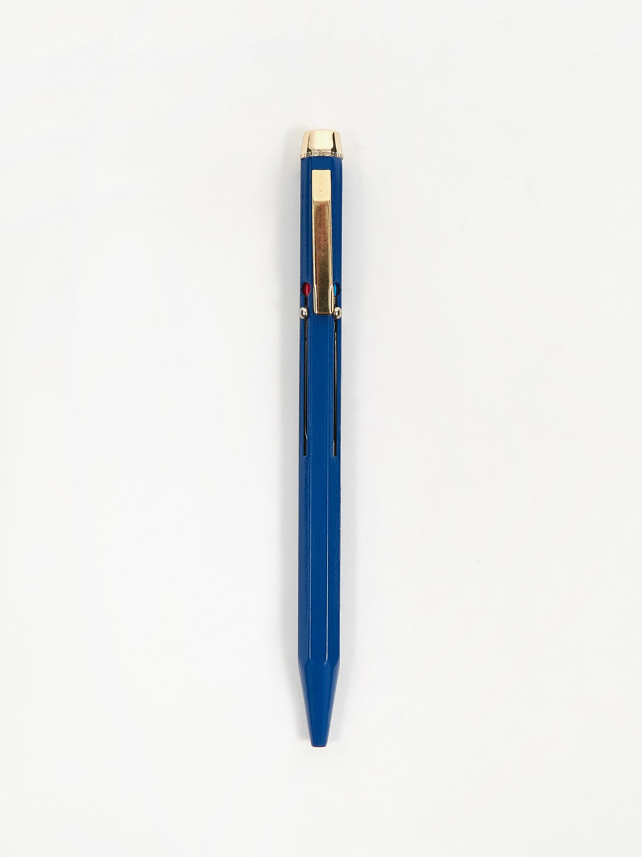 Hightide | Penco Hightide 4 Colour Ballpoint Pen - Blue - Blue