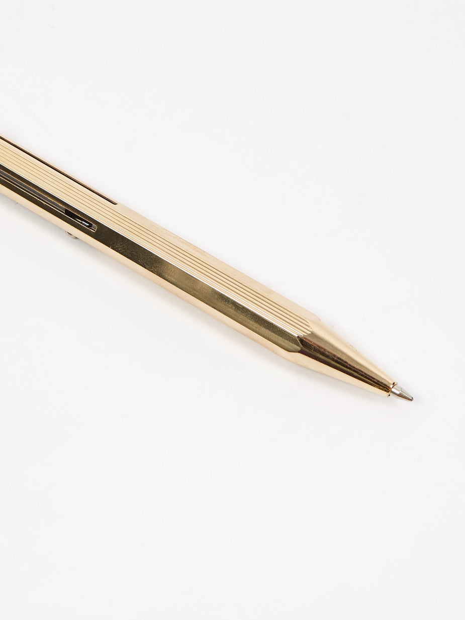 Hightide | Penco Hightide 4 Colour Ballpoint Pen - Gold - Gold