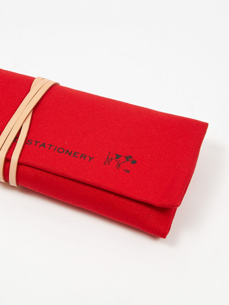Hightide | Penco Hightide FIELD Roll Pen Case - Red - Other