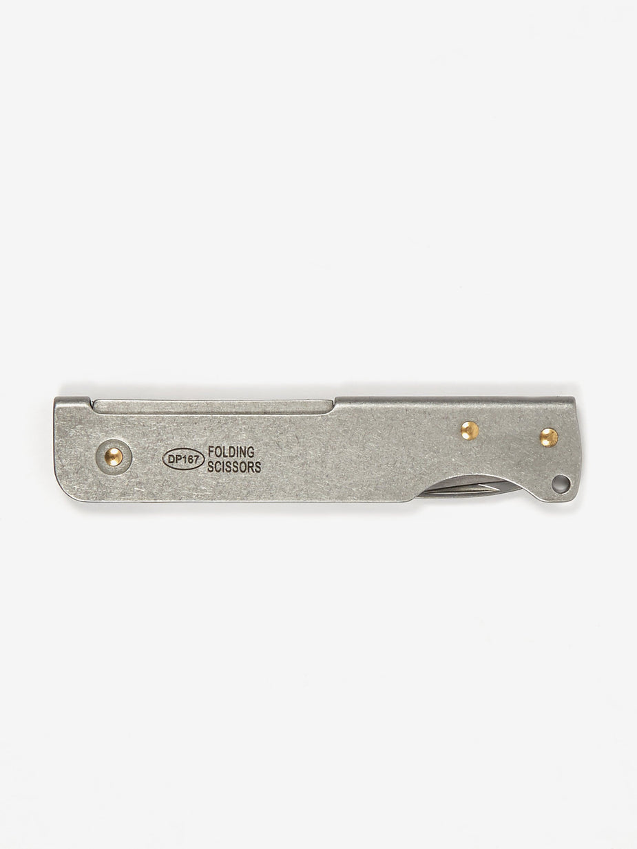 Hightide | Penco Hightide Penco Folding Scissors - Silver - Silver