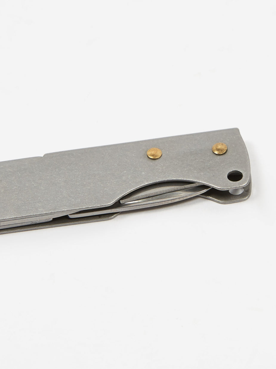 Hightide | Penco Hightide Penco Folding Scissors - Silver - Silver