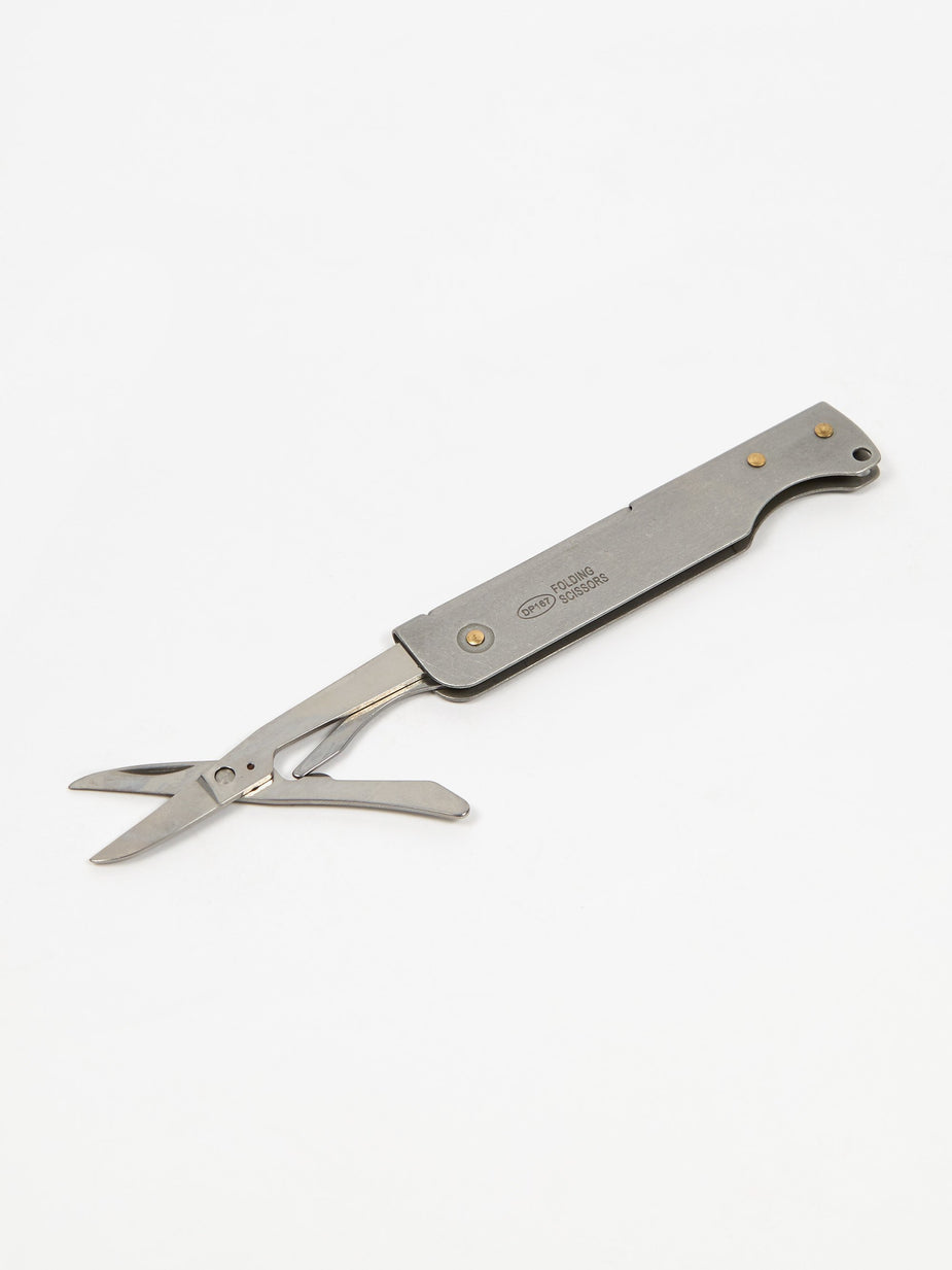 Hightide | Penco Hightide Penco Folding Scissors - Silver - Silver