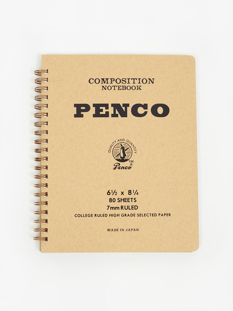 Hightide | Penco Hightide Penco Coil Notebook Large - Large - Neutrals